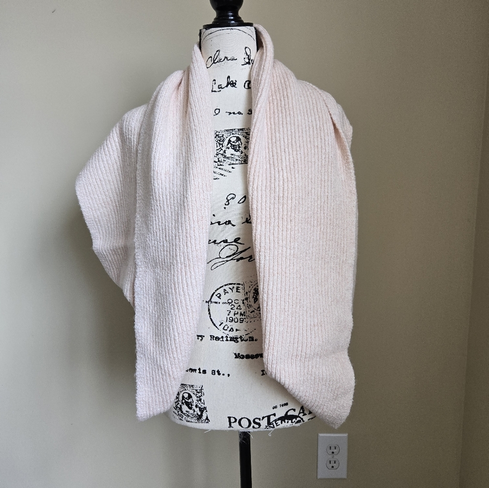 J.Jill pure jill shawl sweater cardigan light pink womens OS